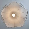 Minimalist Cream Color Fabric Pendant Lights, Living Room Bedroom Lamp