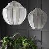 Minimalist Fabric Chandelier Kitchen Living Room Light