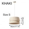 Minimalist Fabric Pendant Lights, Wabi Sabi Fabric Lampshade