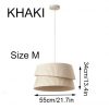 Minimalist Fabric Pendant Lights, Wabi Sabi Fabric Lampshade