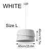Minimalist Fabric Pendant Lights, Wabi Sabi Fabric Lampshade