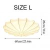 Minimalist Silk E27 Ceiling Lamp Wabi Sabi Chandelier
