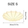 Minimalist Silk E27 Ceiling Lamp Wabi Sabi Chandelier