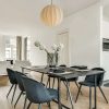 Minimalist Silk Pendant Lights, Fabric Lampshade