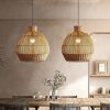 Creative Rattan Pendant Light, Handmade Light Kitchen