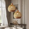 Creative Rattan Pendant Light, Handmade Light Kitchen