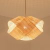Natural Style Bamboo Rattan Lamp, Livingroom Kitchen Lighting