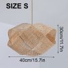 Natural Style Bamboo Rattan Lamp, Livingroom Kitchen Lighting