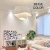 Nordic Minimalist Fabric Pendant Lights Living Dining Room Bedroom
