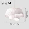 Nordic Minimalist Fabric Pendant Lights Living Dining Room Bedroom