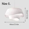 Nordic Minimalist Fabric Pendant Lights Living Dining Room Bedroom