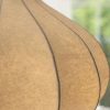 Nordic Minimalist Silk Pendant Lights Wabi Sabi Living Room Bedroom Light