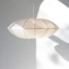 Nordic Vintage Cloth Pendant Light, Fabric Lantern Lampshade