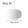 Nordic Wabi Sabi Light, Silk Fabric Pendant Lights Kitchen Light