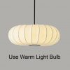 Nordic Wabi Sabi Silk Chandelier Restaurant Bar Bedroom Bedside Lamp