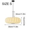 Nordic Wabi Sabi Silk Chandelier Restaurant Bar Bedroom Bedside Lamp