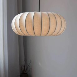 Nordic Wabi Sabi Silk Chandelier Restaurant Bar Bedroom Bedside Lamp