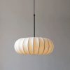 Nordic Wabi Sabi Silk Chandelier Restaurant Bar Bedroom Bedside Lamp