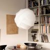 Nordic Wabi Sabi Silk Lampshade, Kitchen Pendant Light