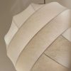 Nordic Wabi Sabi Silk Lampshade, Kitchen Pendant Light