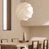Nordic Wabi Sabi Silk Lampshade, Kitchen Pendant Light