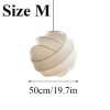 Nordic Wabi Sabi Silk Lampshade, Kitchen Pendant Light