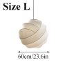 Nordic Wabi Sabi Silk Lampshade, Kitchen Pendant Light