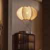 Rope Wood Pendant Light Living Room Bedroom Home Deco