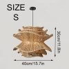 Vietnam Flower Rattan Chandelier, Creative Design Art Luminaire