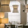 Vintage Wabi Sabi Fabric Chandelier for Restaurant Bar Dining Room