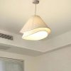 Vintage Wabi Sabi Fabric Chandelier for Restaurant Bar Dining Room