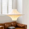 Wabi Sabi Minimalist Silk Pendant Lights Kitchen Dining Room