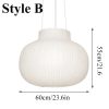 Wabi Sabi Silk Fabric Light, Dining Room Light Kitchen Lamp