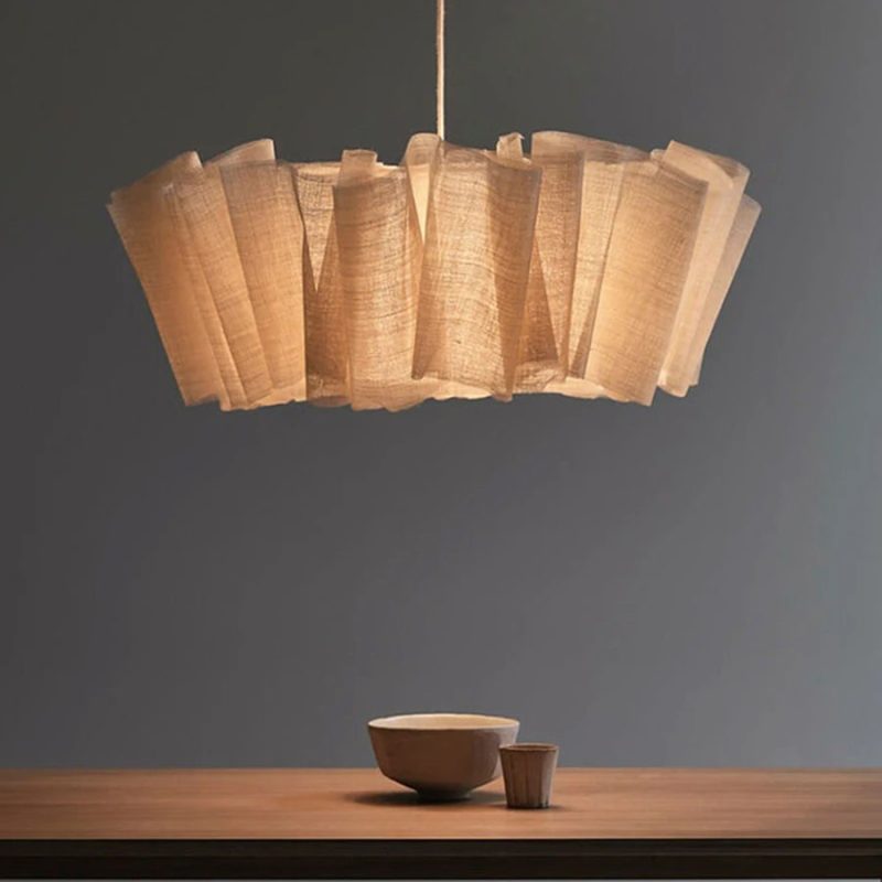 Fabric Pendant Light