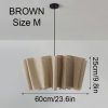 Wabi-sabi Style Fabric Pendant Lamp, Cloth Light Kitchen Dining Room