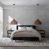 Wicker Road Light Fixture Bedroom Bedside