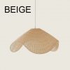 Woven Rattan Pendant Light Shade, Bamboo Lampshade Home Decor