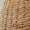 Wicker Lamshade Rope Pendant Light Kitchen Hanging Lamp