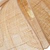 Woven Flower Rattan Lampshade, Rattan Pendant Light Fixture Kitchen Lamp