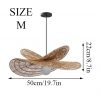 Rattan Pendant Light, Wicker Lighting, Woven Rattan Lamp shade