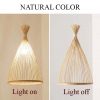 Bamboo Pendant Light Rattan Lamp for Living Room Home Deco Dining Room Hanging Lamps Kitchen
