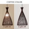 Bamboo Pendant Light Rattan Lamp for Living Room Home Deco Dining Room Hanging Lamps Kitchen