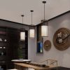Bamboo Pendant Lights Handmade Suspension Luminaire Dining Room Lights