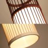 Bamboo Pendant Lights Handmade Suspension Luminaire Dining Room Lights