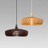 Wood Pendant Light Wooden Lighting Kitchen Lampshade Hanging