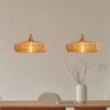 Wood Pendant Light Wooden Lighting Kitchen Lampshade Hanging