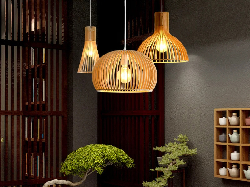 Transform Your Space with Elegant Wooden Pendant Lights