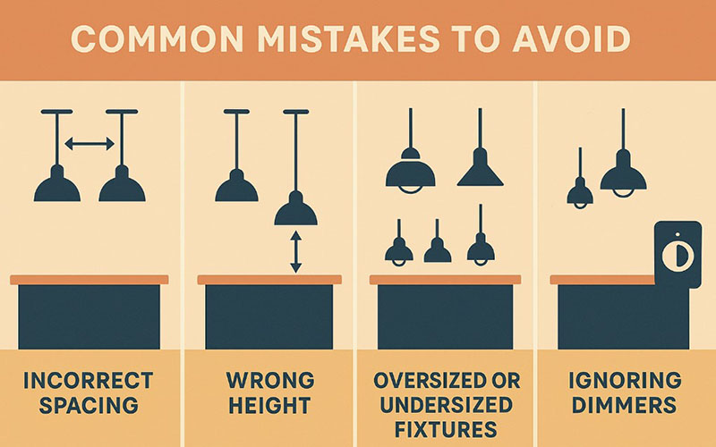 Common Mistakes To Avoid With 2 Pendant Lights Over Island