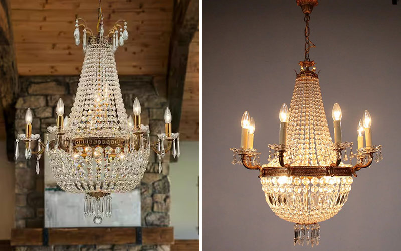 Crystal Traditional Lighting Making Dining Living Room Sparkle