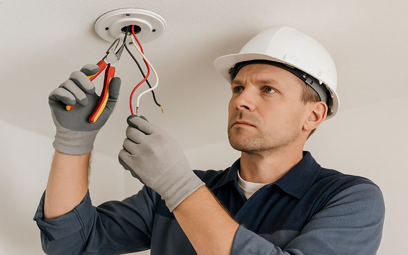 Hire A Licensed Electrician For Safe Light Installation